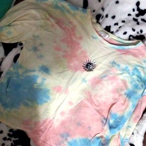 A Belle Tweed XL crop top